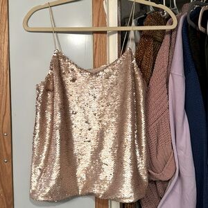 ✨ ASOS Sequenced spaghetti strap